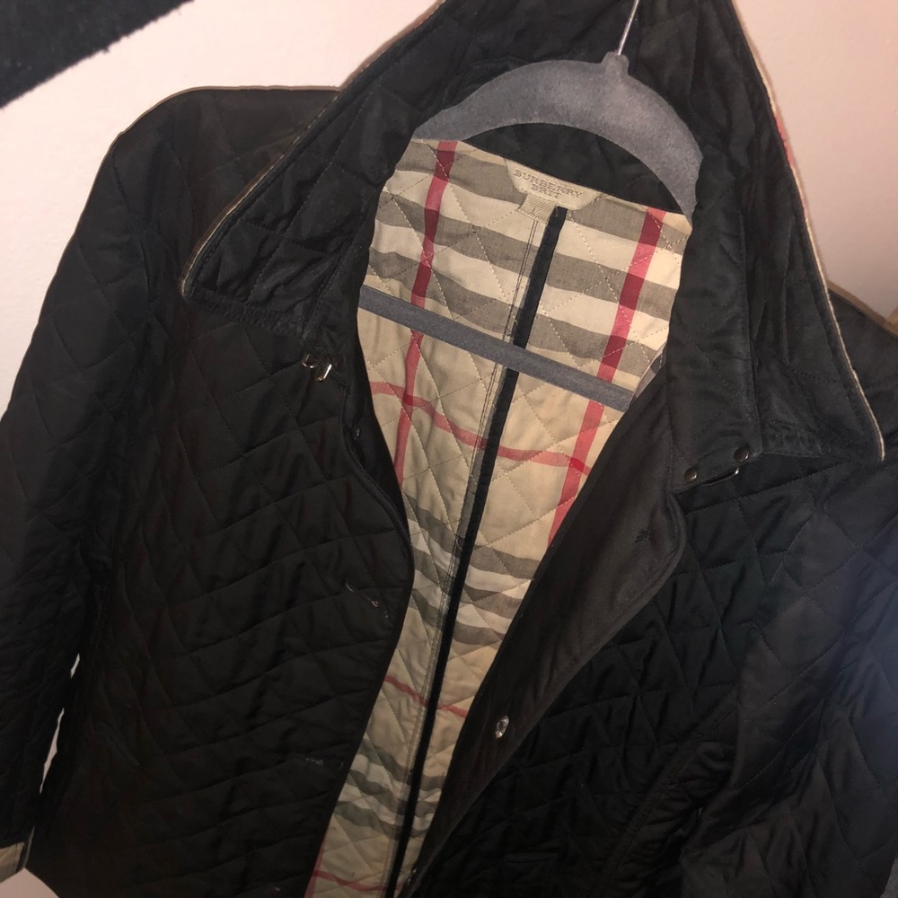 Burberry diamond quilted jacket